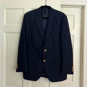 Men’s navy blazer size 40 in great condition
